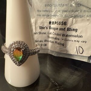 She’s bougie and bling bomb party ring size 10